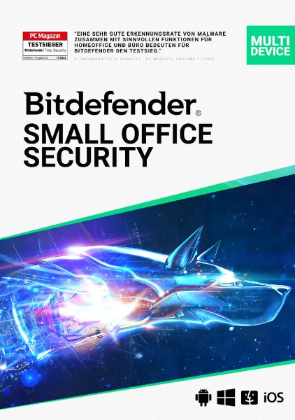 Bitdefender Small Office Security 5-Geräte 2-Jahre, ESD Lizenz Download KEY