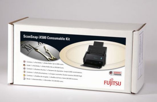 Fujitsu Verbrauchsmaterialien-Kit für ScanSnap iX1500, iX500