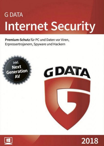 G DATA Internet Security, 1 User, 1 Jahr, Download. ESD
