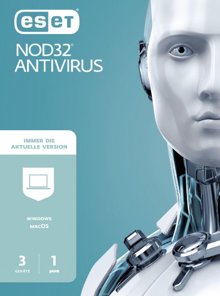 ESET NOD32 Antivirus 3-Geräte / 1-Jahr DEUTSCH, ESD Lizenz Download KEY