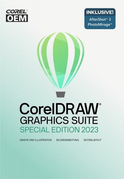 CorelDRAW Graphics Suite Special Edition 2023 Dauerlizenz für Win10/11-64bit OEM #KEY (ESD)