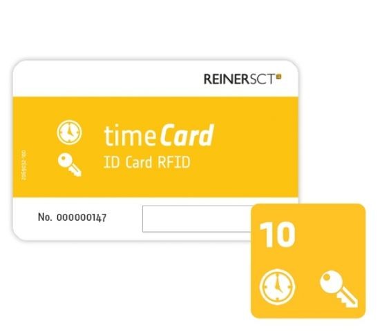 REINER SCT timeCard RFID Chipkarten 10 Stk. (DES)