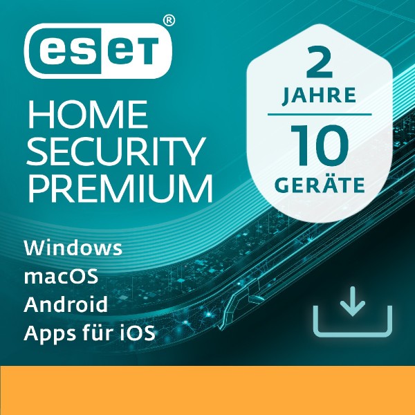 ESET HOME Security Premium 10-Geräte / 2-Jahre DEUTSCH, ESD Lizenz Download KEY