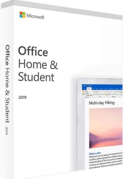 Microsoft Office Home &amp; Student 2019, Dauerlizenz, ESD Lizenz Download KEY