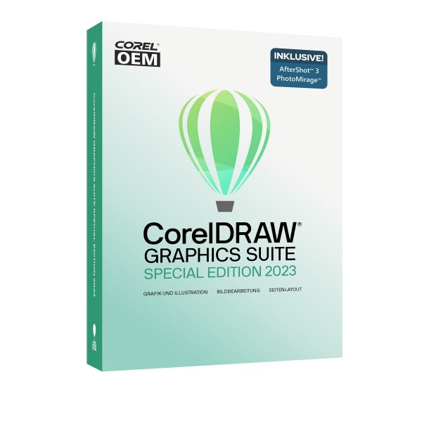 CorelDRAW Graphics Suite Special Edition 2023 Dauerlizenz für Win10/11-64bit OEM #Keycard
