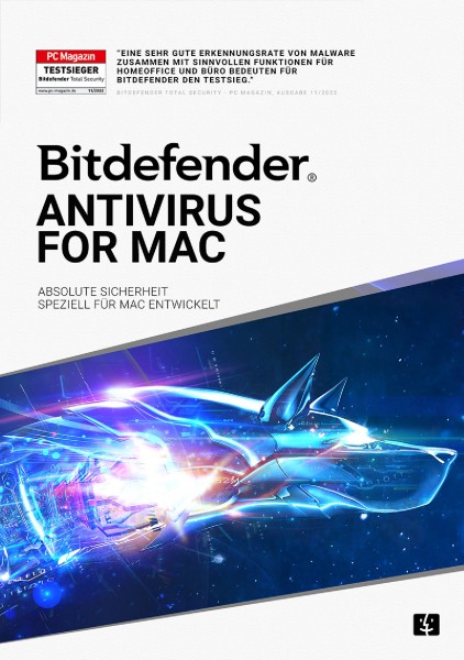 Bitdefender Antivirus for MAC 3-Geräte 1-Jahr, ESD Lizenz Download KEY