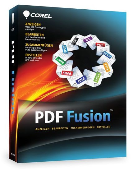 Corel PDF Fusion, CD + KEY