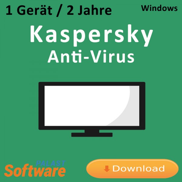 Kaspersky Anti-Virus 2019 *1-Gerät / 2-Jahre*, Download
