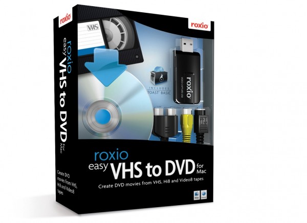 Roxio Easy VHS to DVD for MAC *English-Only* #BOX