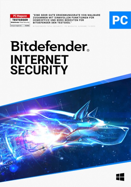 Bitdefender Internet Security 10-PC (Win) 2-Jahre, ESD Lizenz Download KEY