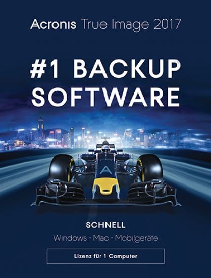 Acronis True Image 2017 Backup &amp; Recovery, PC/Mac, Dauerlizenz, ESD, Download