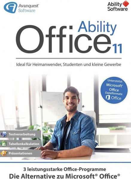 Ability Office 11 Standard 1 Benutzer, 2 PC, Dauerlizenz, DOWNLOAD