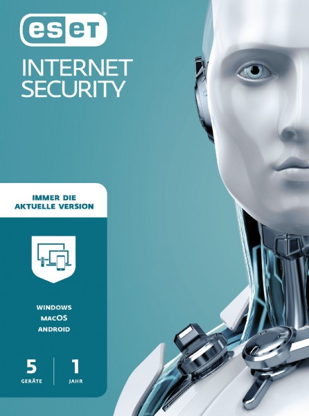 ESET Internet Security 5-Geräte / 1-Jahr DEUTSCH, ESD Lizenz Download KEY